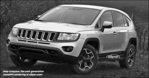 2014 Jeep Compass Rendering